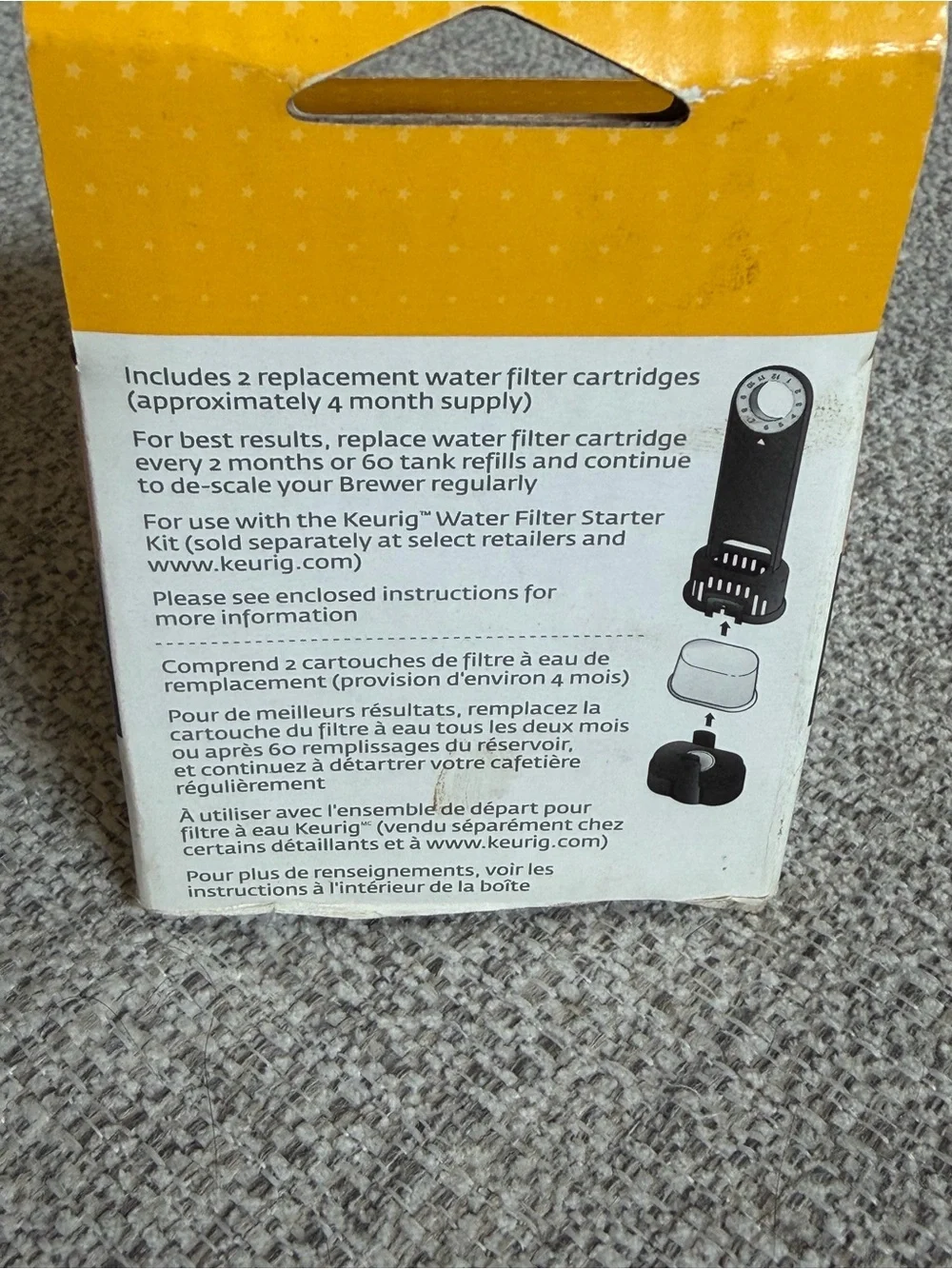 Keurig Filter Cartridge Pack - 2 Replacement Filters
